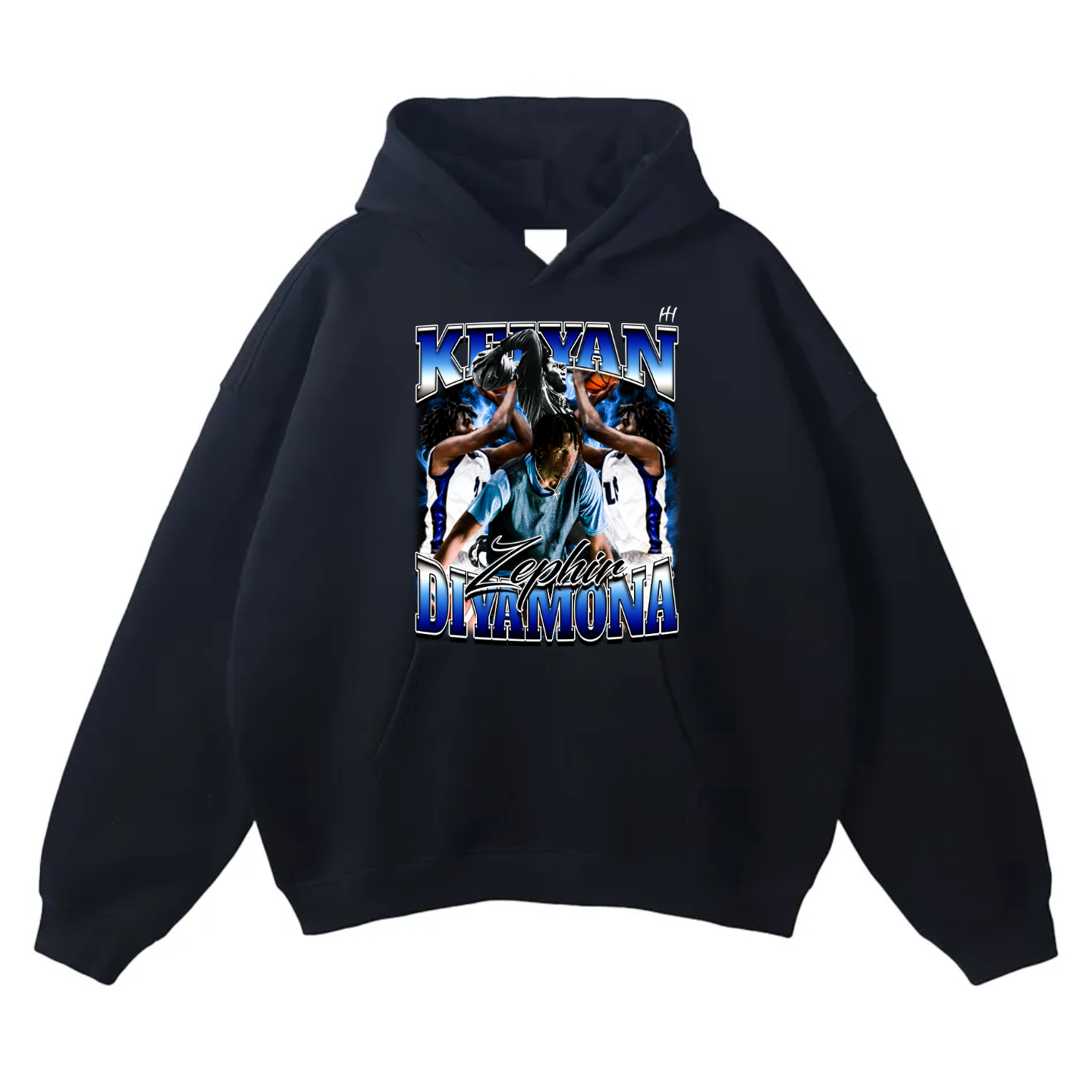 Keylan Diyamona Oversize Fleeced Hoodie