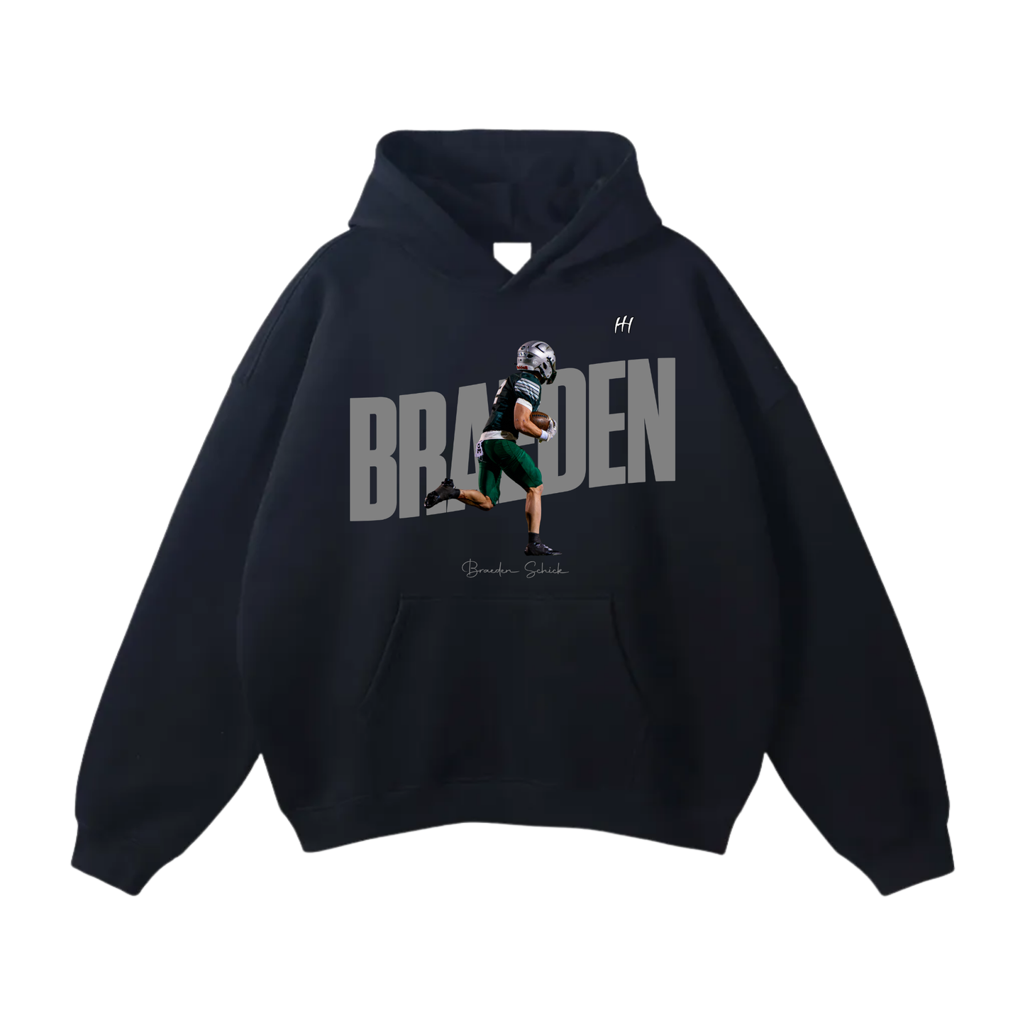 Braeden Schick Oversize Fleeced Hoodie