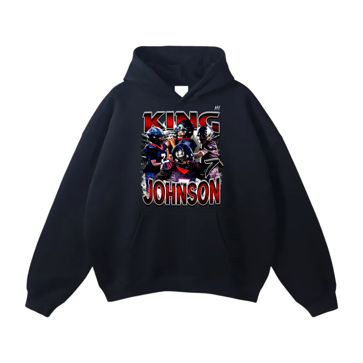 King Johnson Oversize Fleeced Hoodie