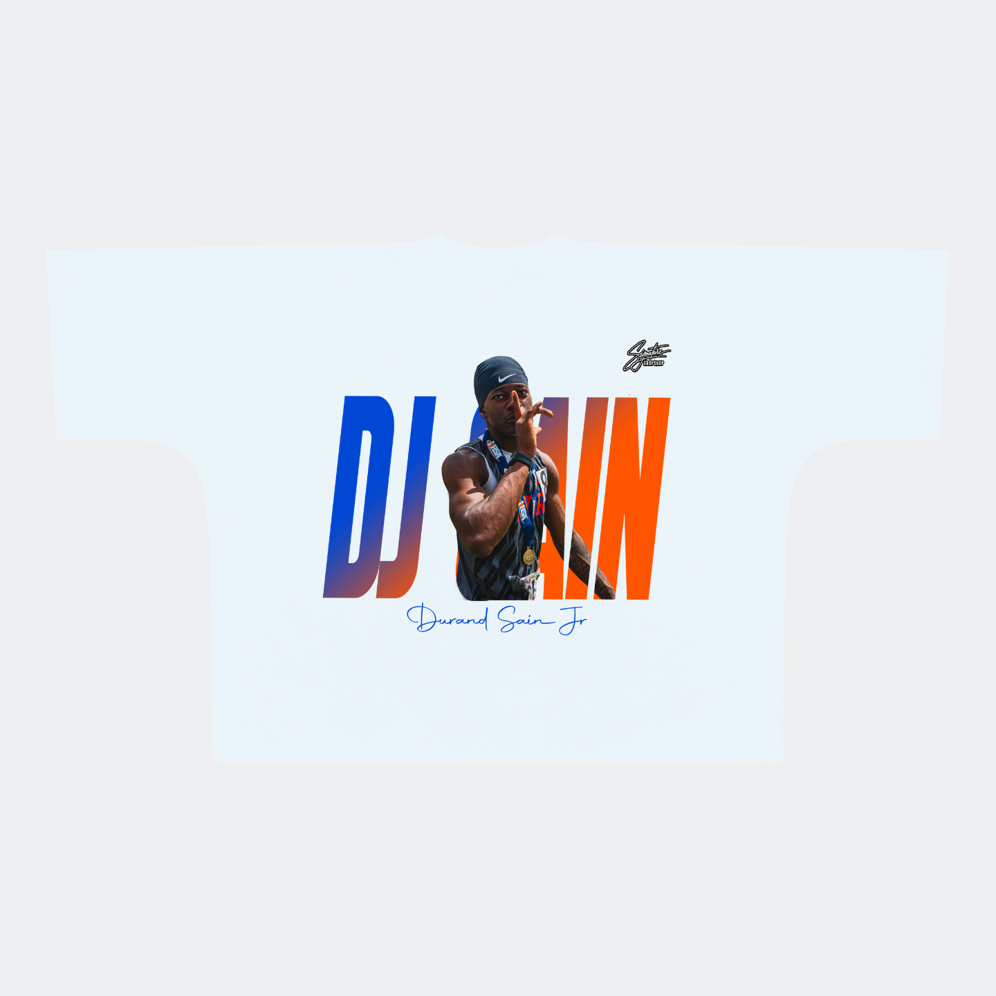 Durand Sain jr Premium Drop Shoulder/Boxy Tee