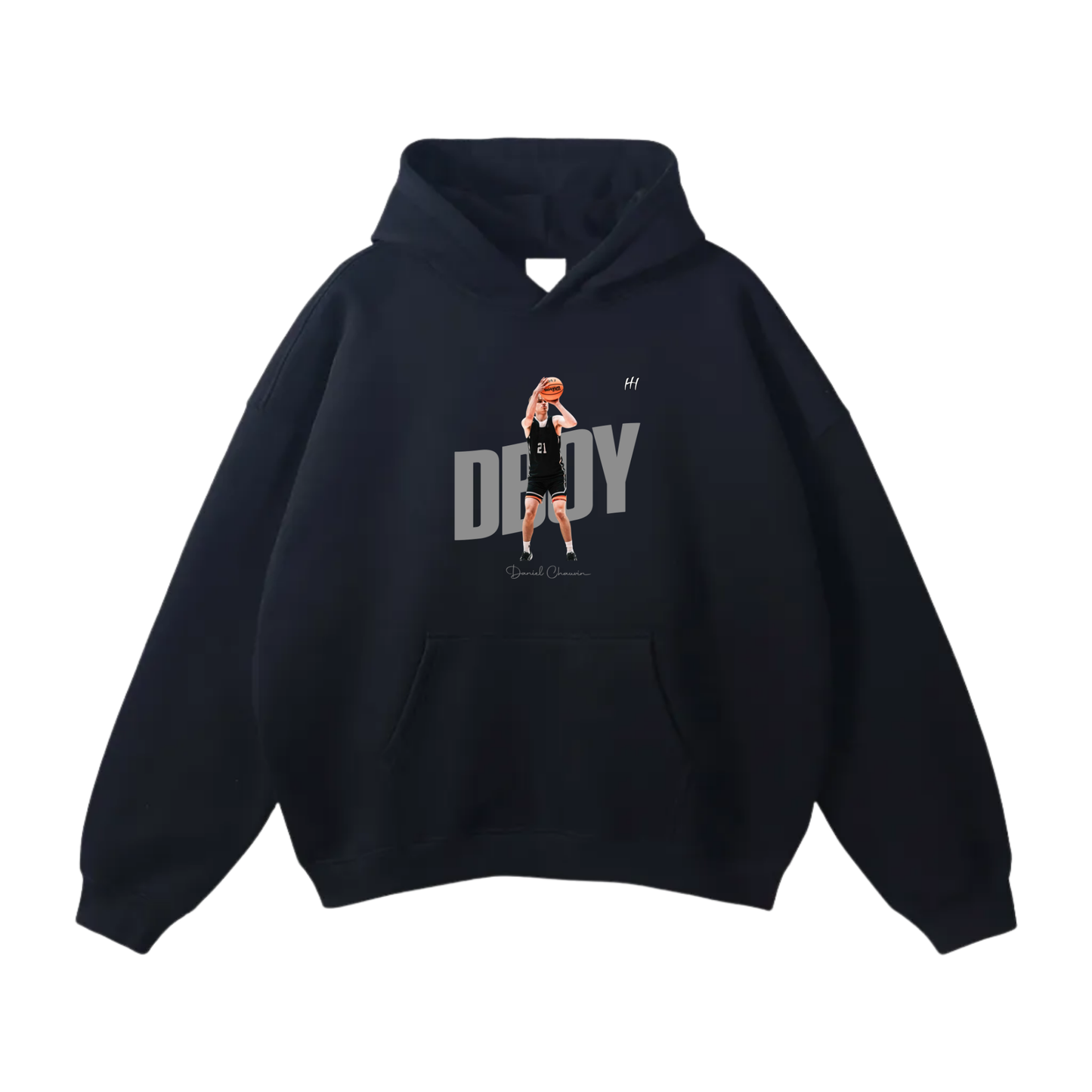 Daniel Chauvin Oversize Fleeced Hoodie