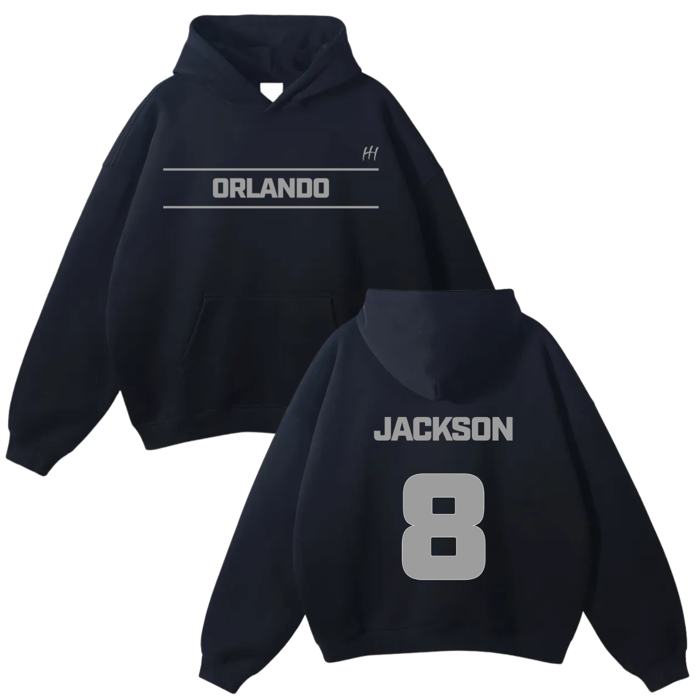 Jabare Jackson Oversize Fleeced Hoodie