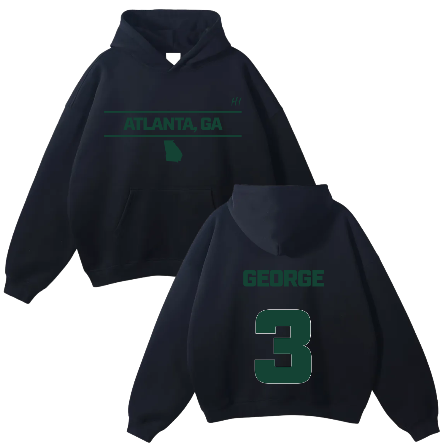Maiya George Oversize Fleeced Hoodie
