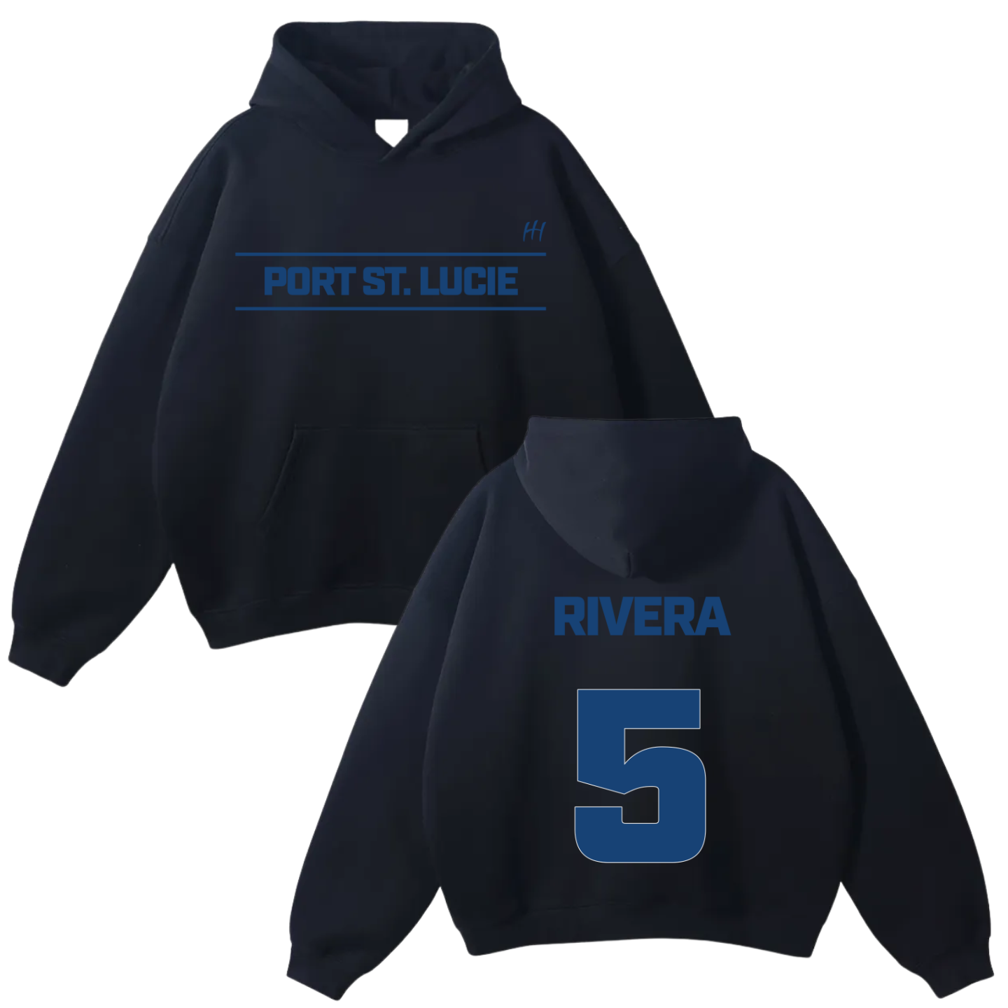 Adrienne Rivera Oversize Fleeced Hoodie