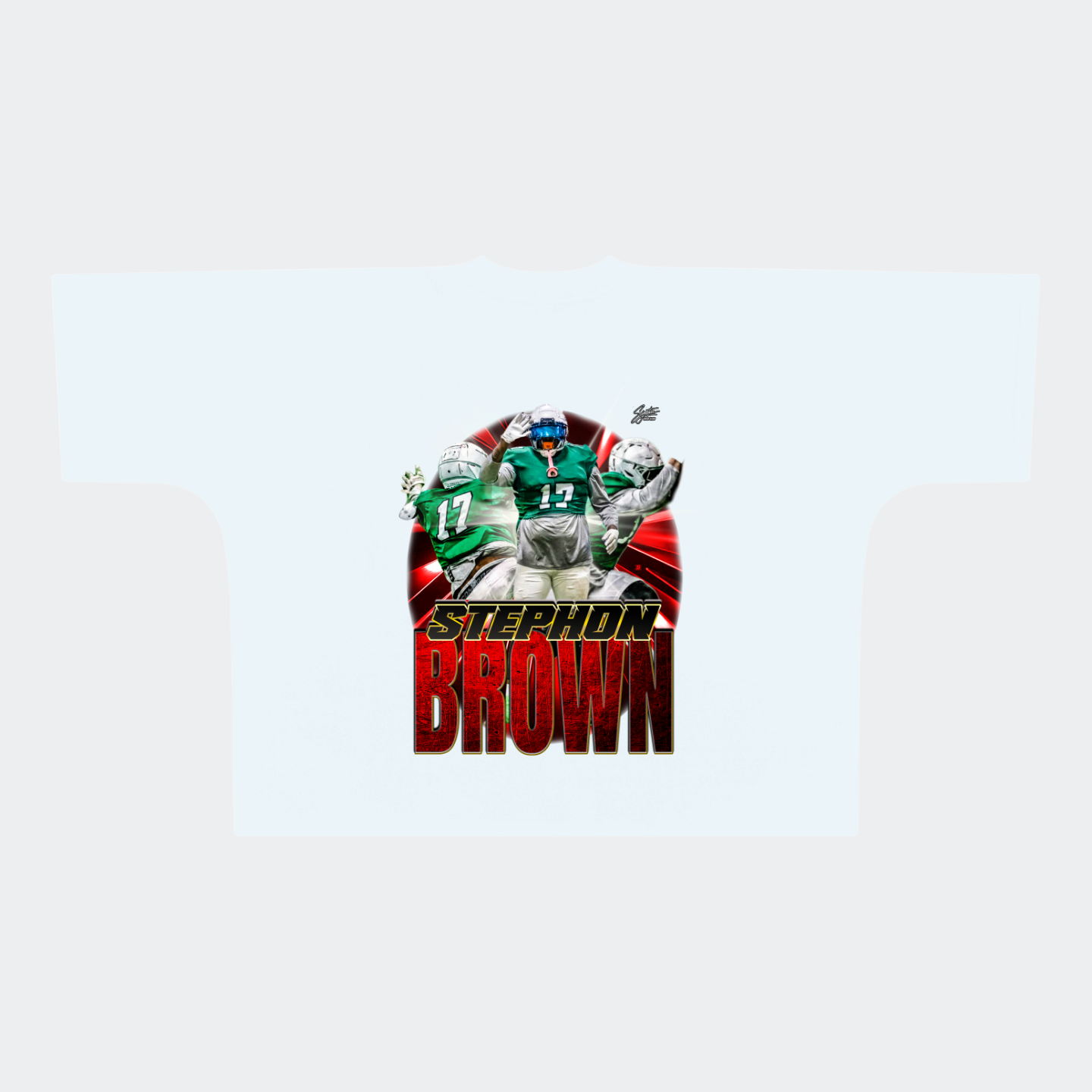 stephon brown Premium Drop Shoulder/Boxy Tee