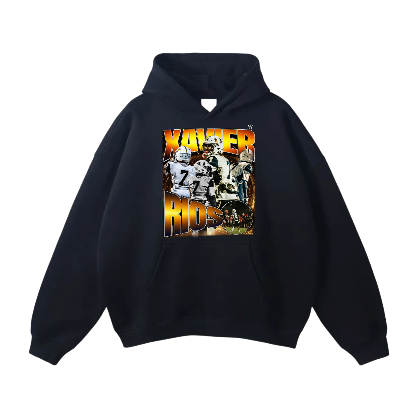 Xavier Rios Oversize Fleeced Hoodie