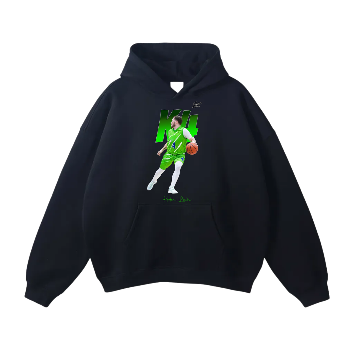 Kaden Leslie Oversize Fleeced Hoodie
