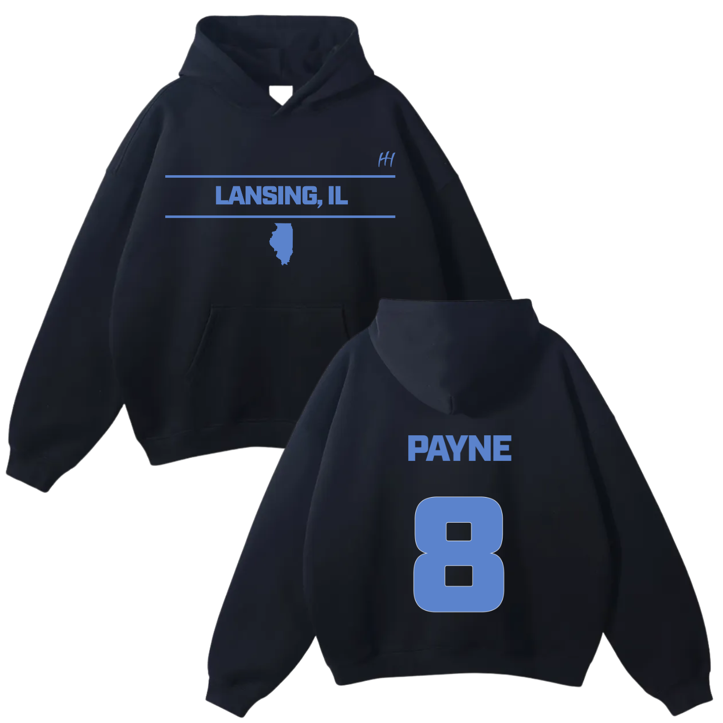 Vincent Payne Oversize Fleeced Hoodie