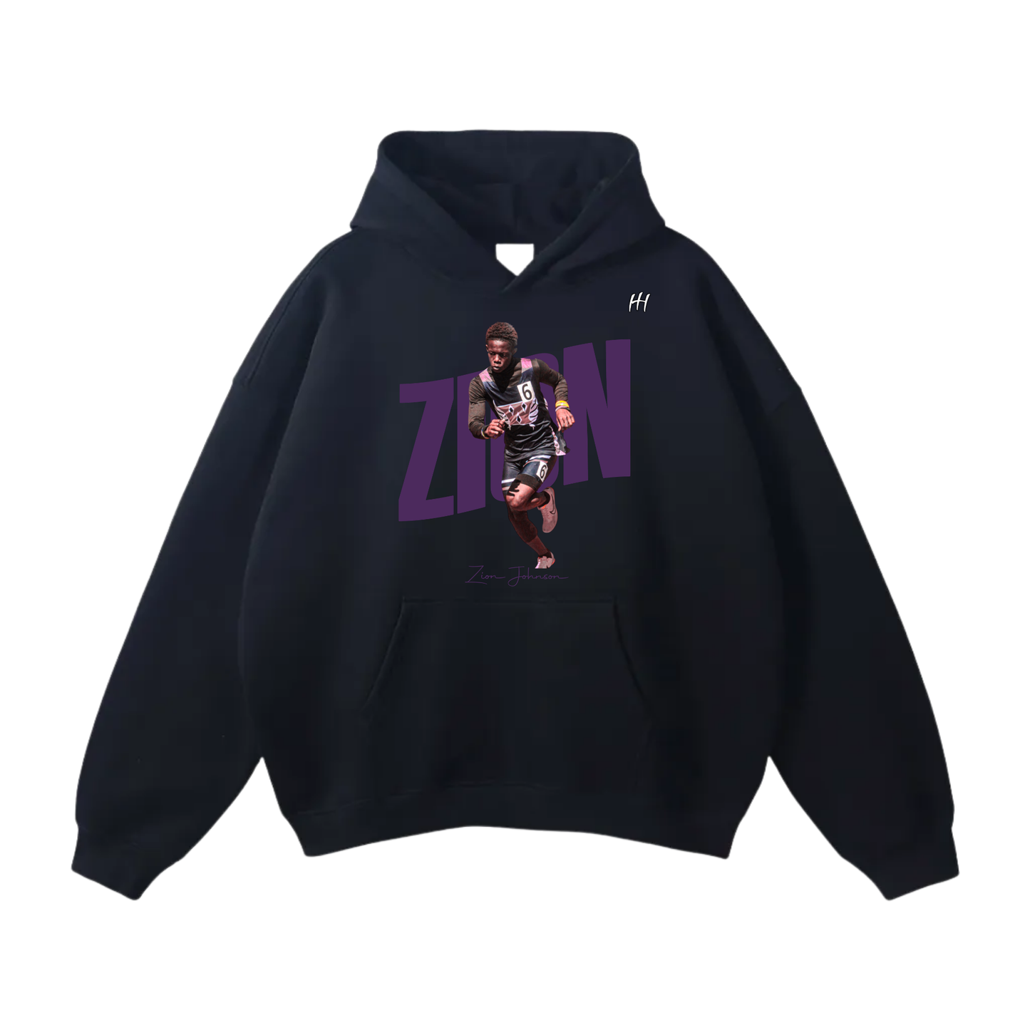 Zion Johnson Oversize Fleeced Hoodie