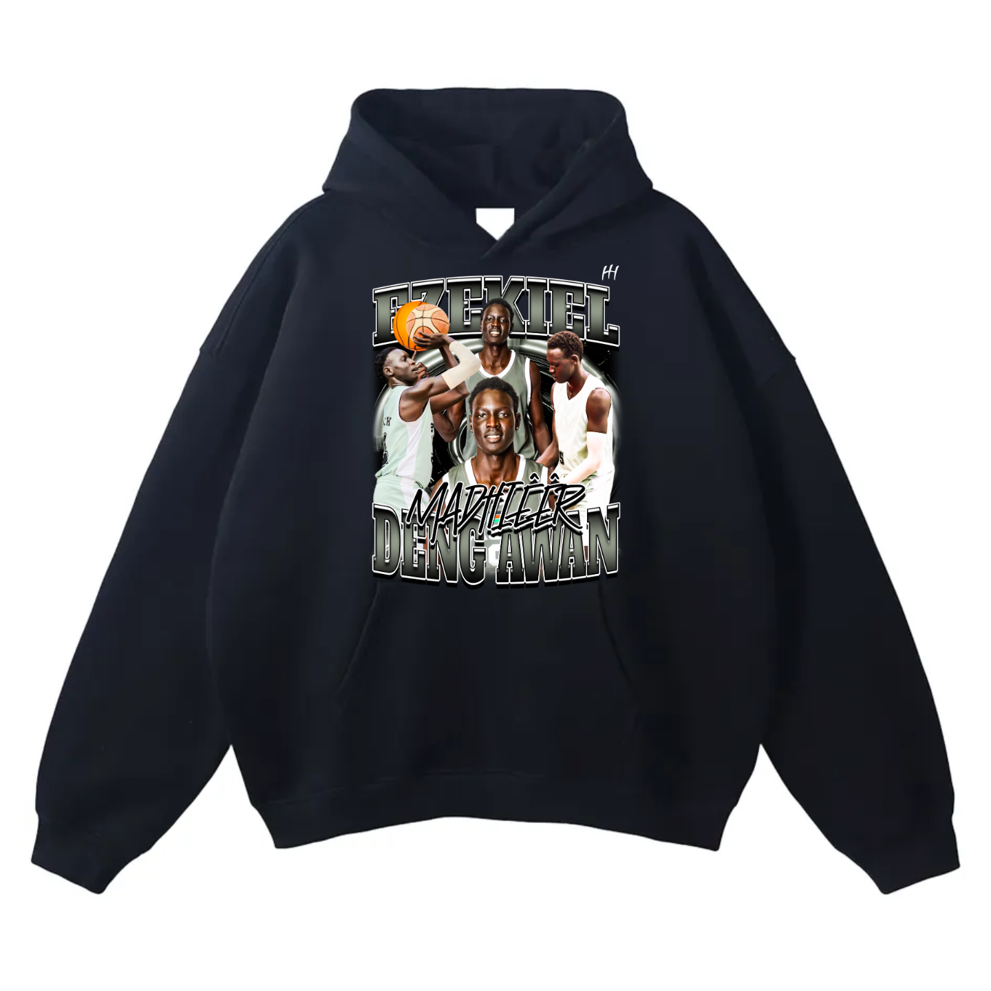Ezekiel Deng Awan Oversize Fleeced Hoodie