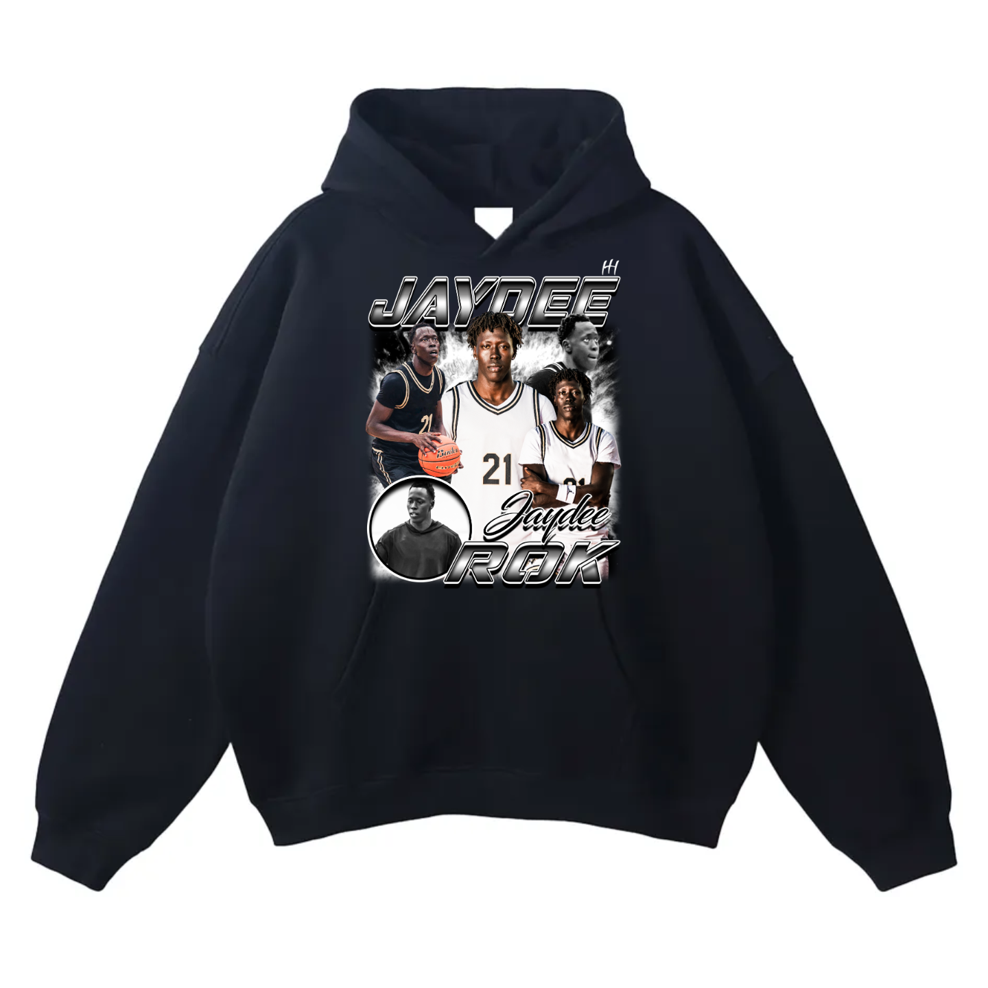 Jaydee Rok Oversize Fleeced Hoodie