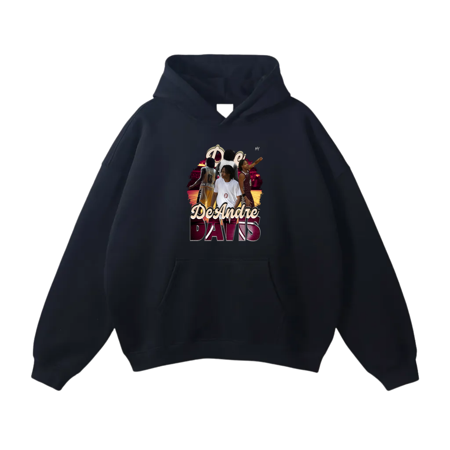 DeAndre Davis Oversize Fleeced Hoodie