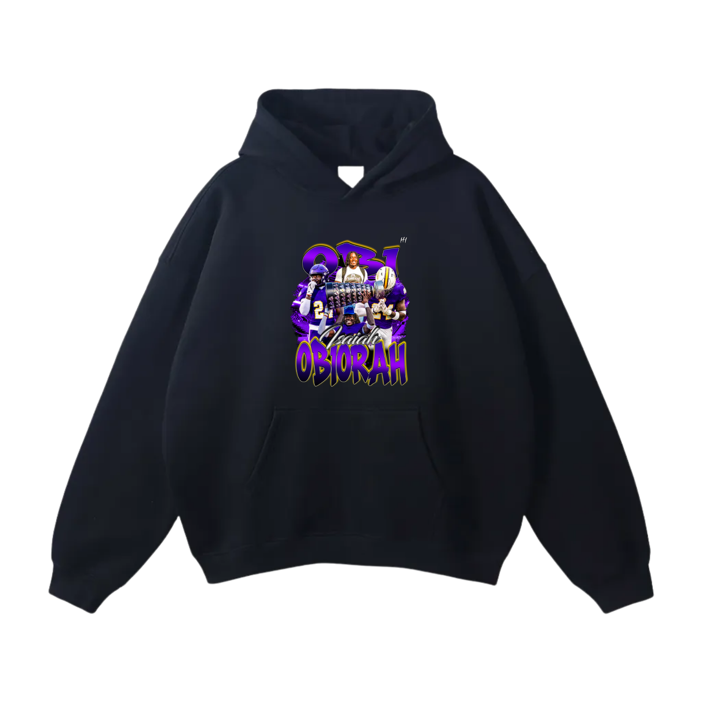 Isaiah Obiorah Oversize Fleeced Hoodie