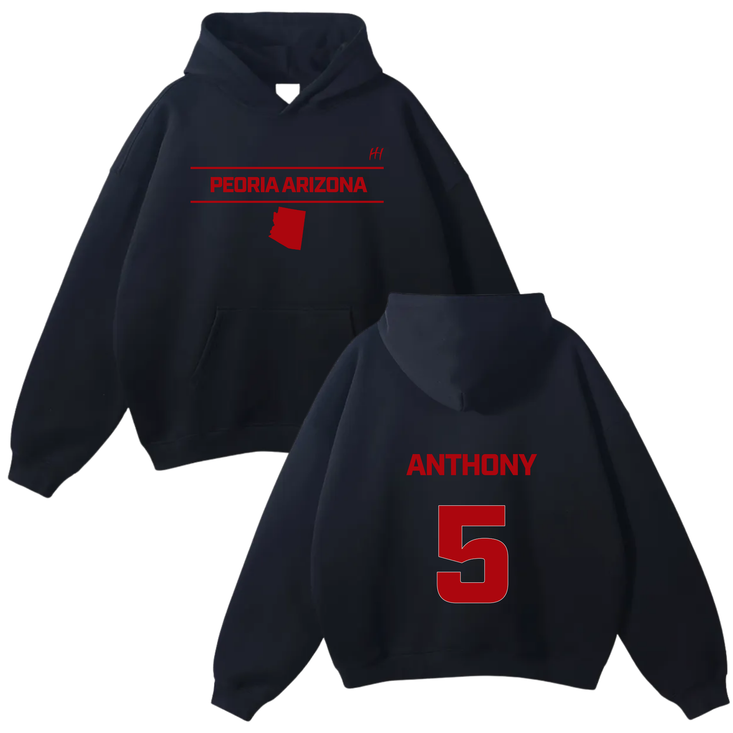 Anthony Kangah Oversize Fleeced Hoodie