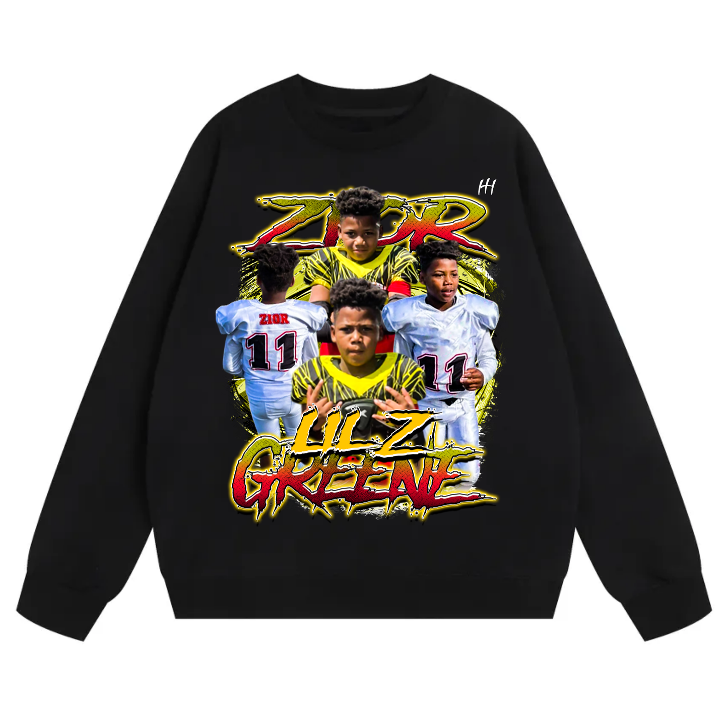 Zior Greene Heavyweight Crewneck Sweatshirt