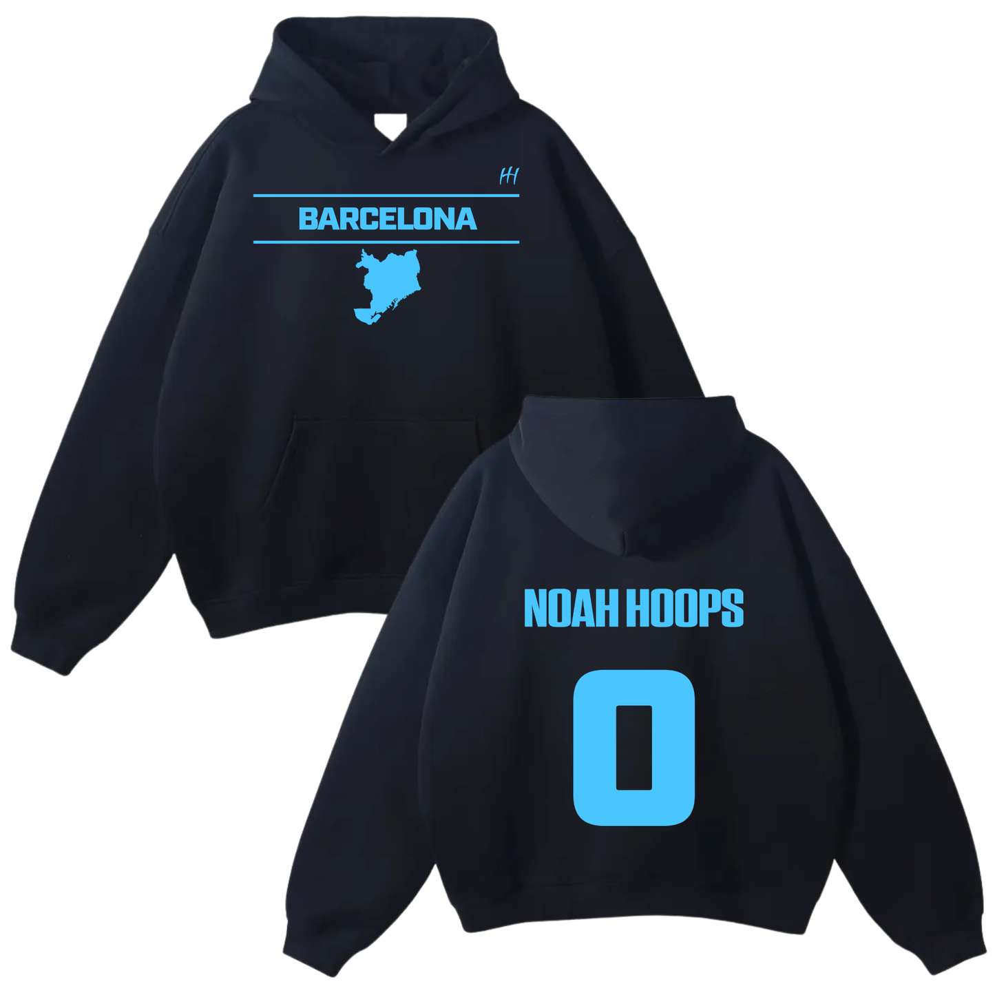 Noah Fezzani Oversize Fleeced Hoodie