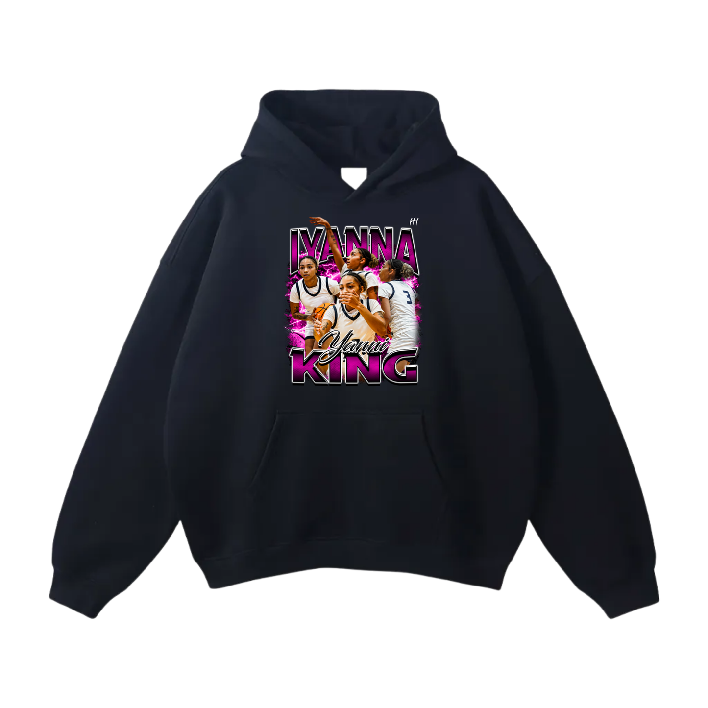 Iyanna king Oversize Fleeced Hoodie