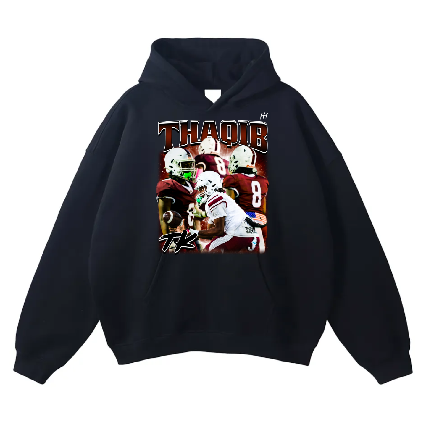 Thaqib Oversize Fleeced Hoodie