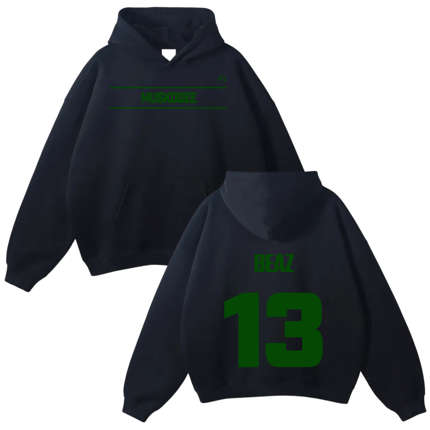 Jamie Beasley Oversize Fleeced Hoodie