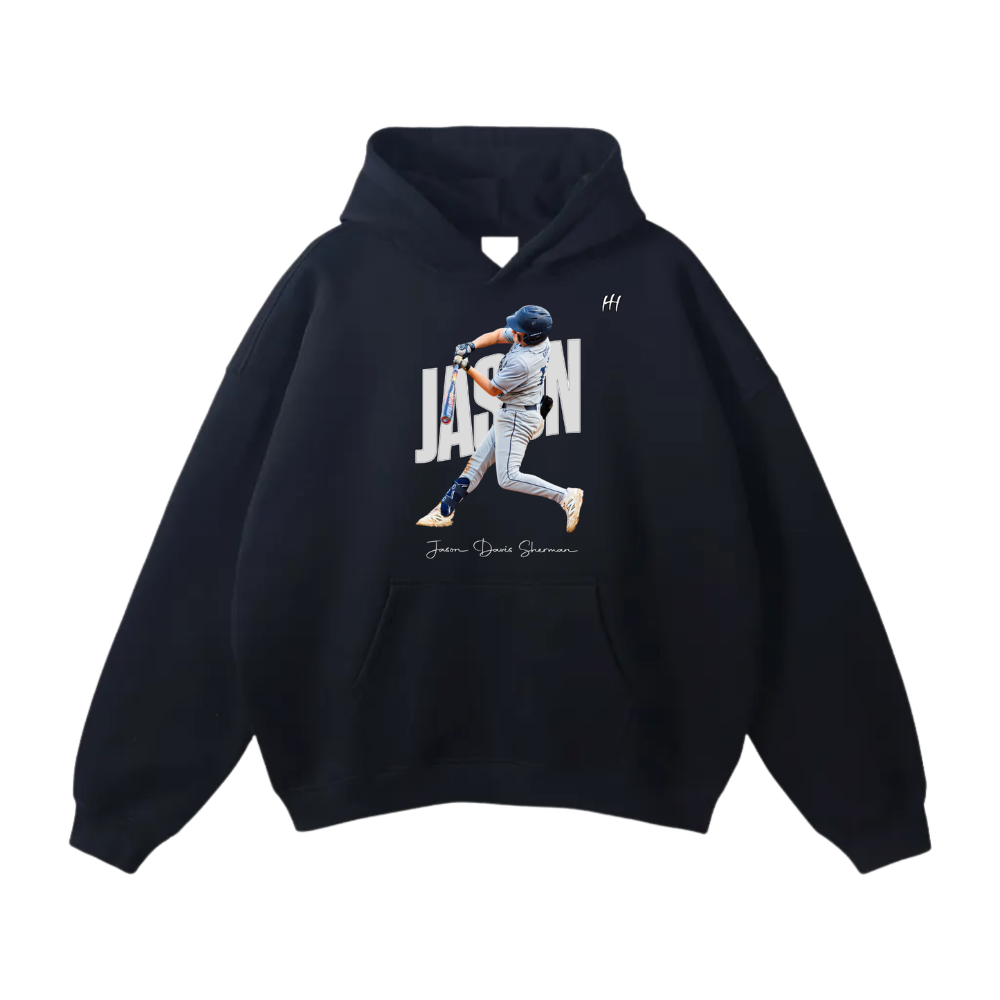 Jason Davis Sherman Oversize Fleeced Hoodie