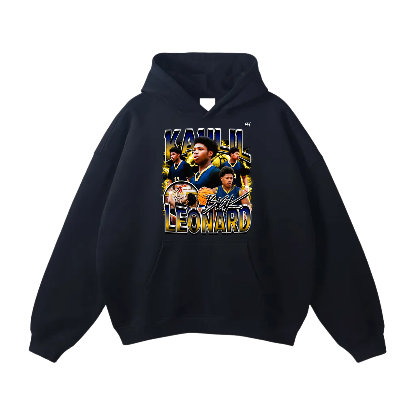 Kahlil Leonard Oversize Fleeced Hoodie