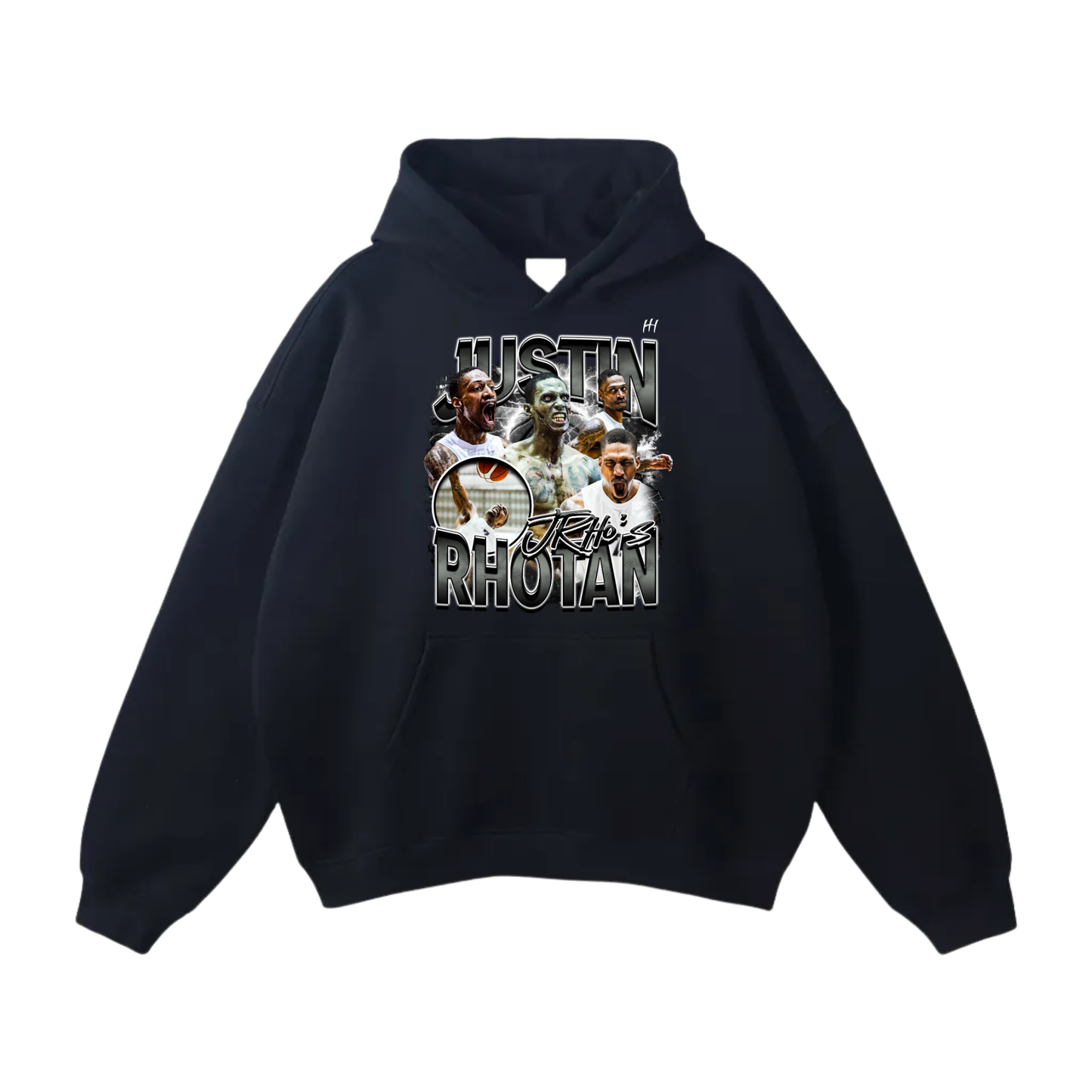 Justin Rhotan Oversize Fleeced Hoodie