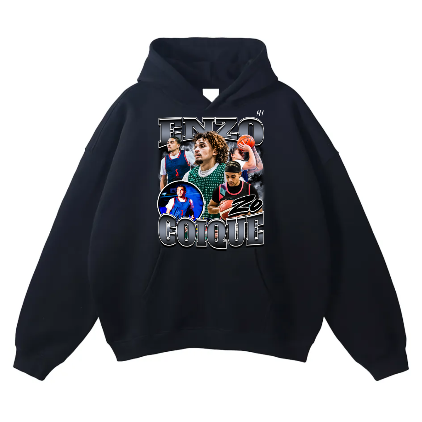 Enzo Coique Oversize Fleeced Hoodie