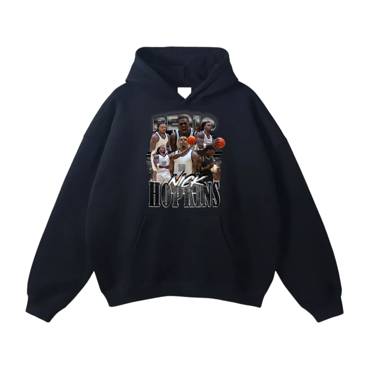 Nick Hopkins Oversize Fleeced Hoodie