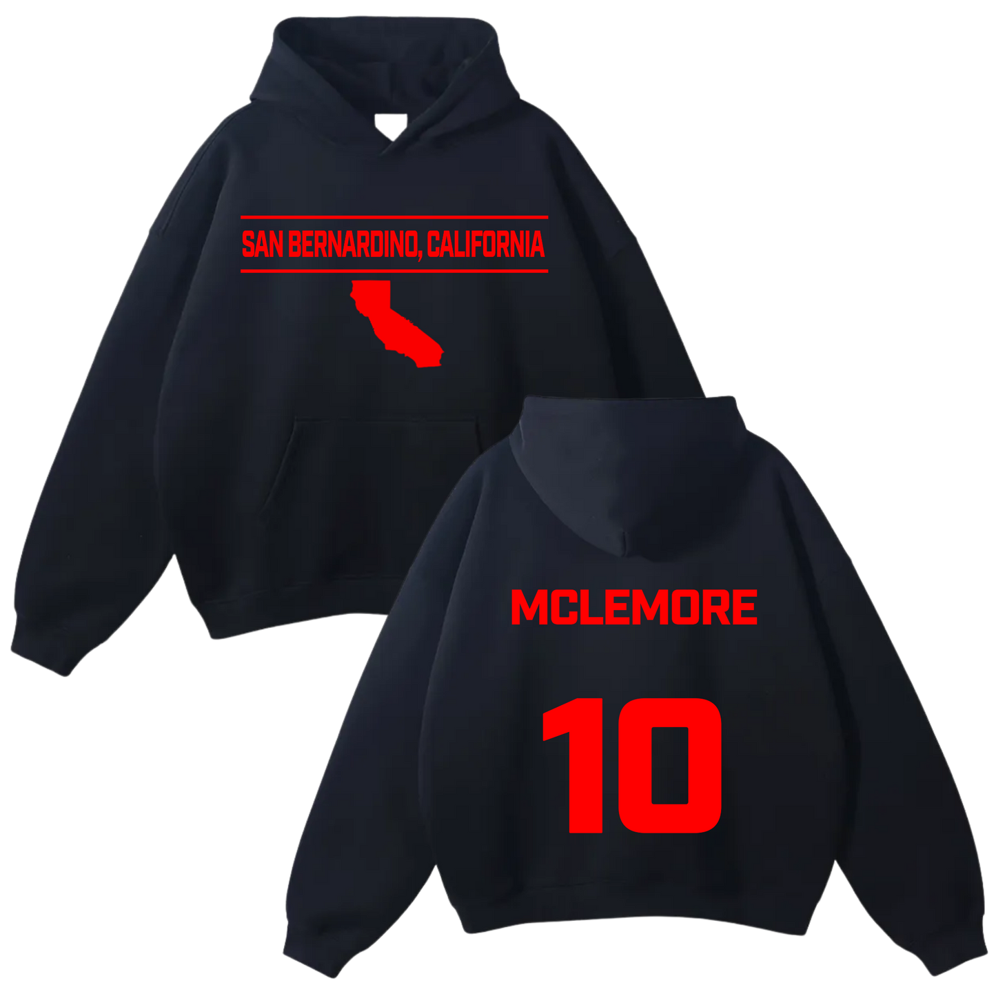 Emmanuel Mclemore Oversize Fleeced Hoodie