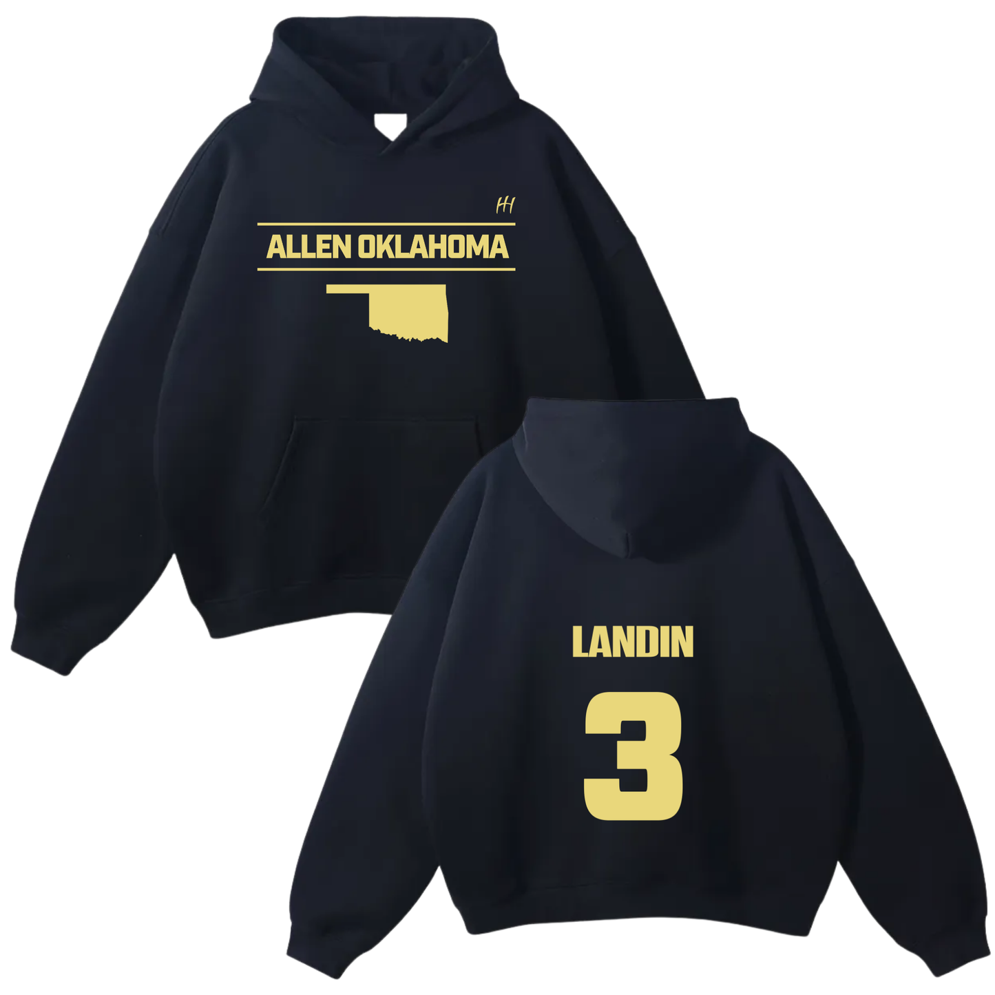 Landin Tenequer Oversize Fleeced Hoodie
