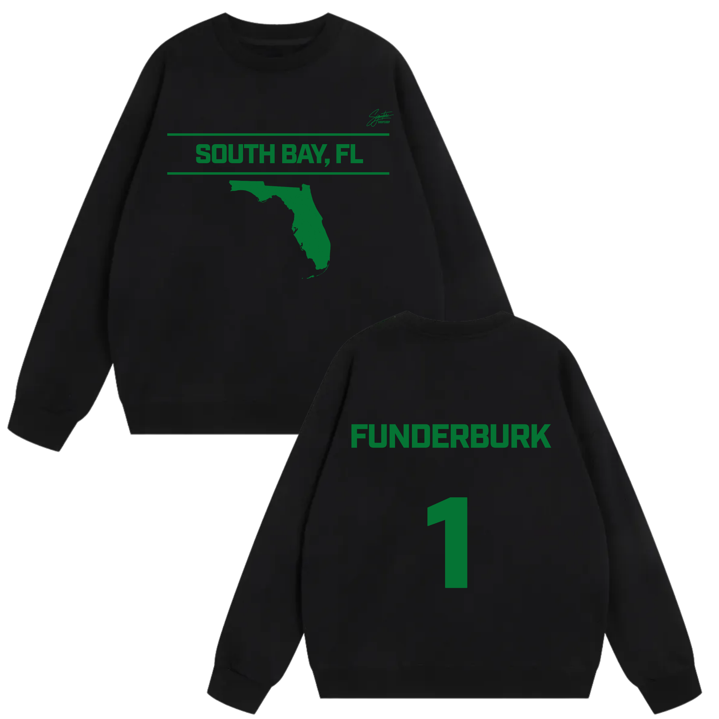 Saundra Funderburk Heavyweight Crewneck Sweatshirt