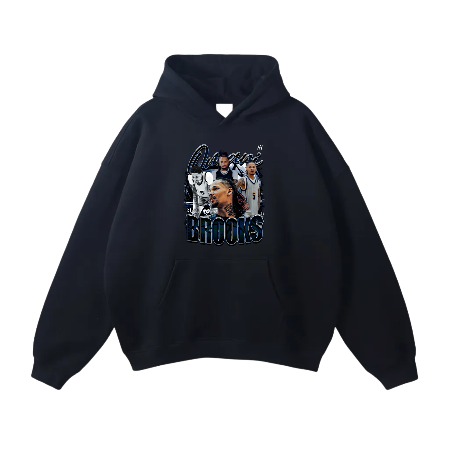 Omari Brooks Oversize Fleeced Hoodie