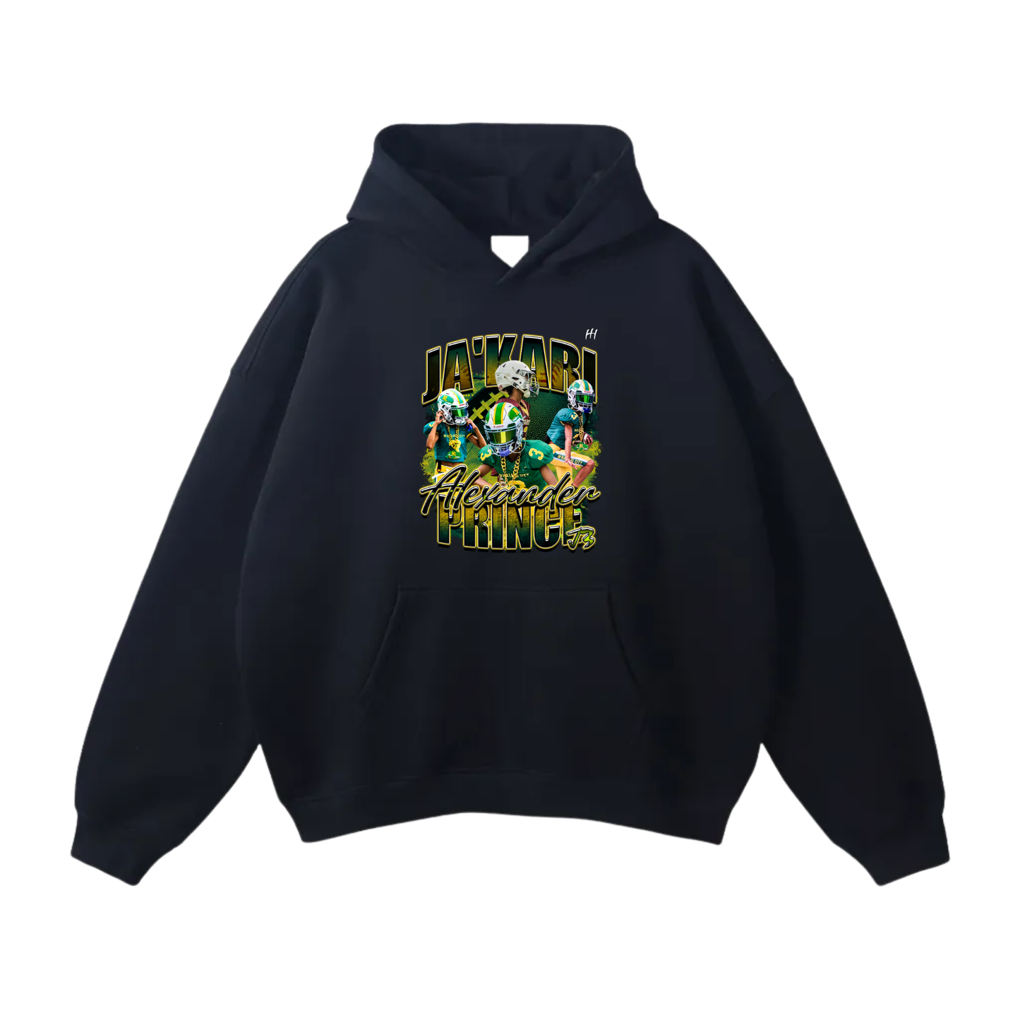 Ja'kari Alexander Prince Oversize Fleeced Hoodie