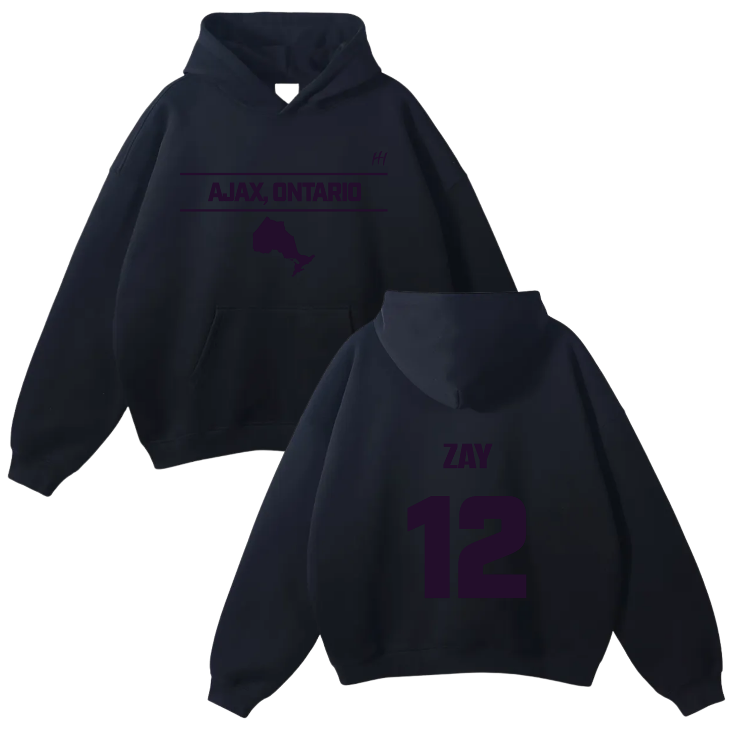 Isaiah Atkins Oversize Fleeced Hoodie