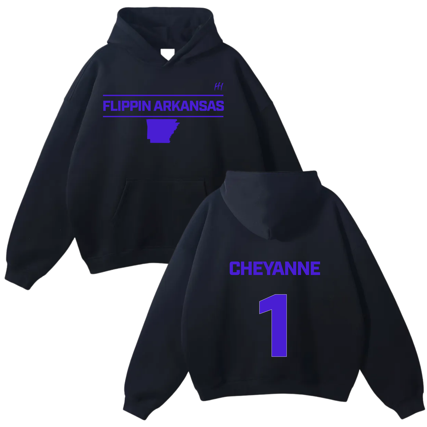 Cheyanne Merkel Oversize Fleeced Hoodie