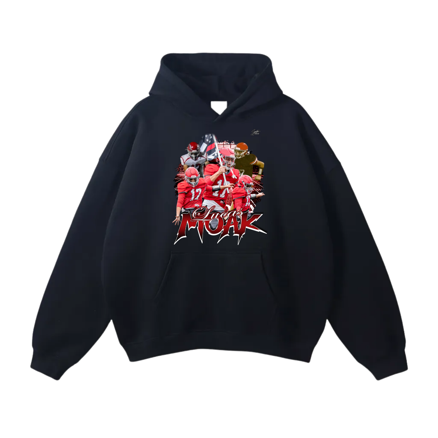 Lucas Moak Oversize Fleeced Hoodie
