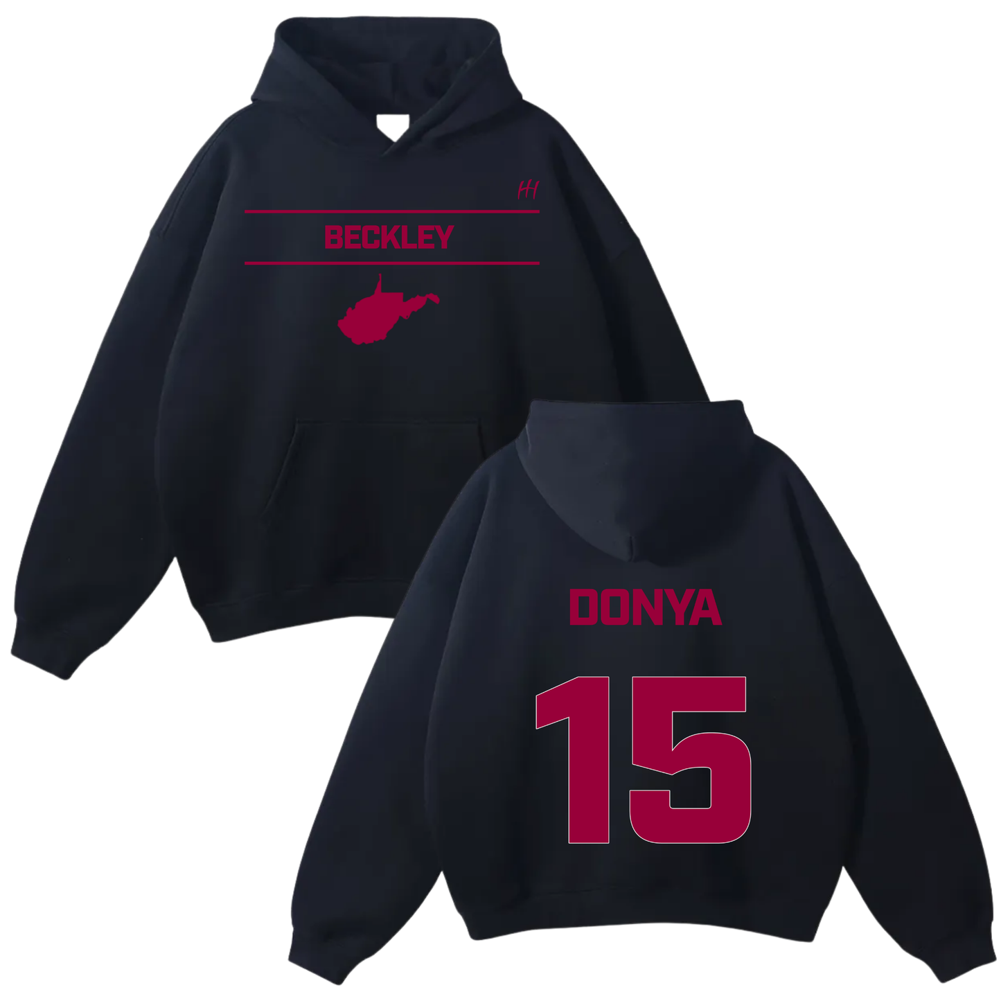 Donya Burton Oversize Fleeced Hoodie
