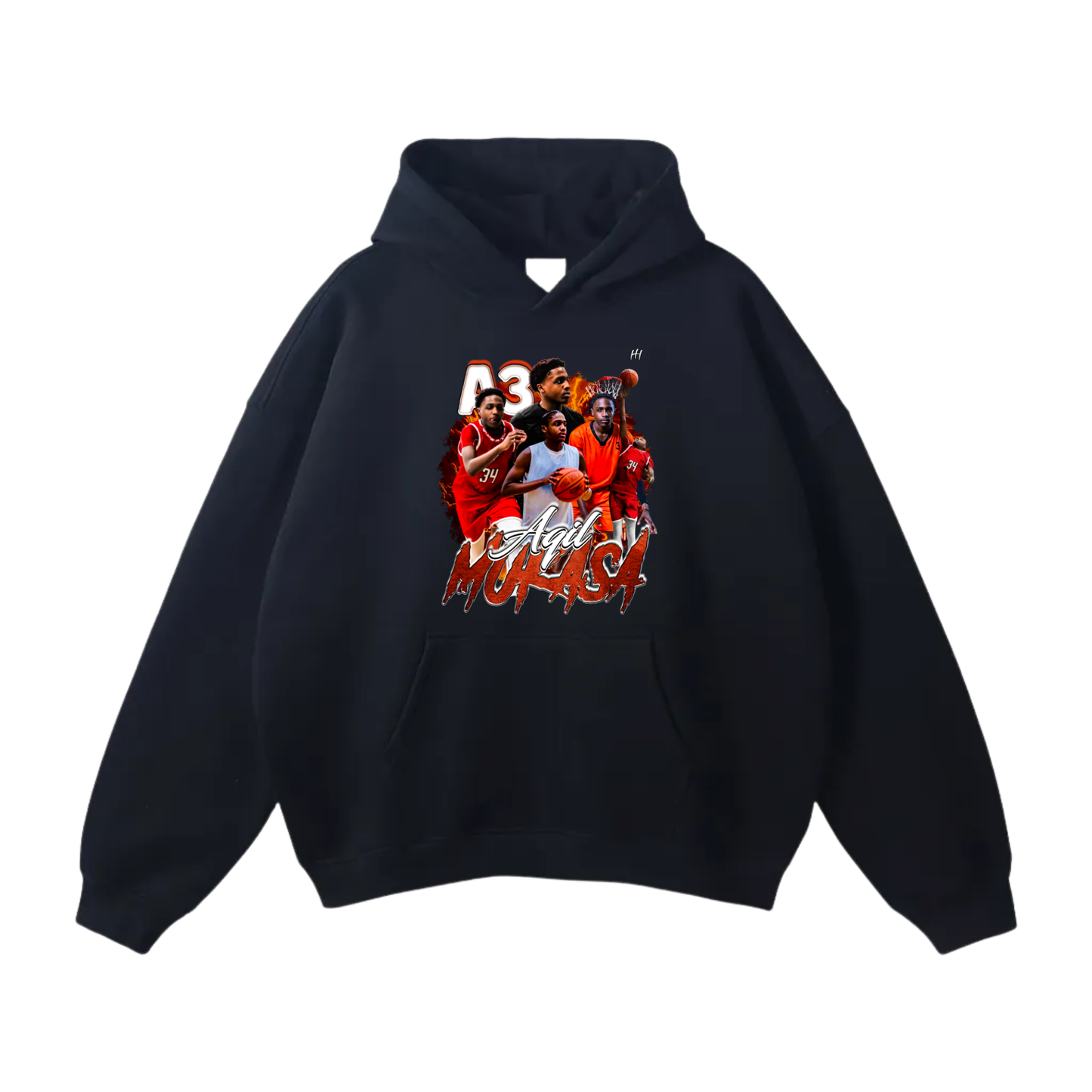 Aqil Mukasa Oversize Fleeced Hoodie