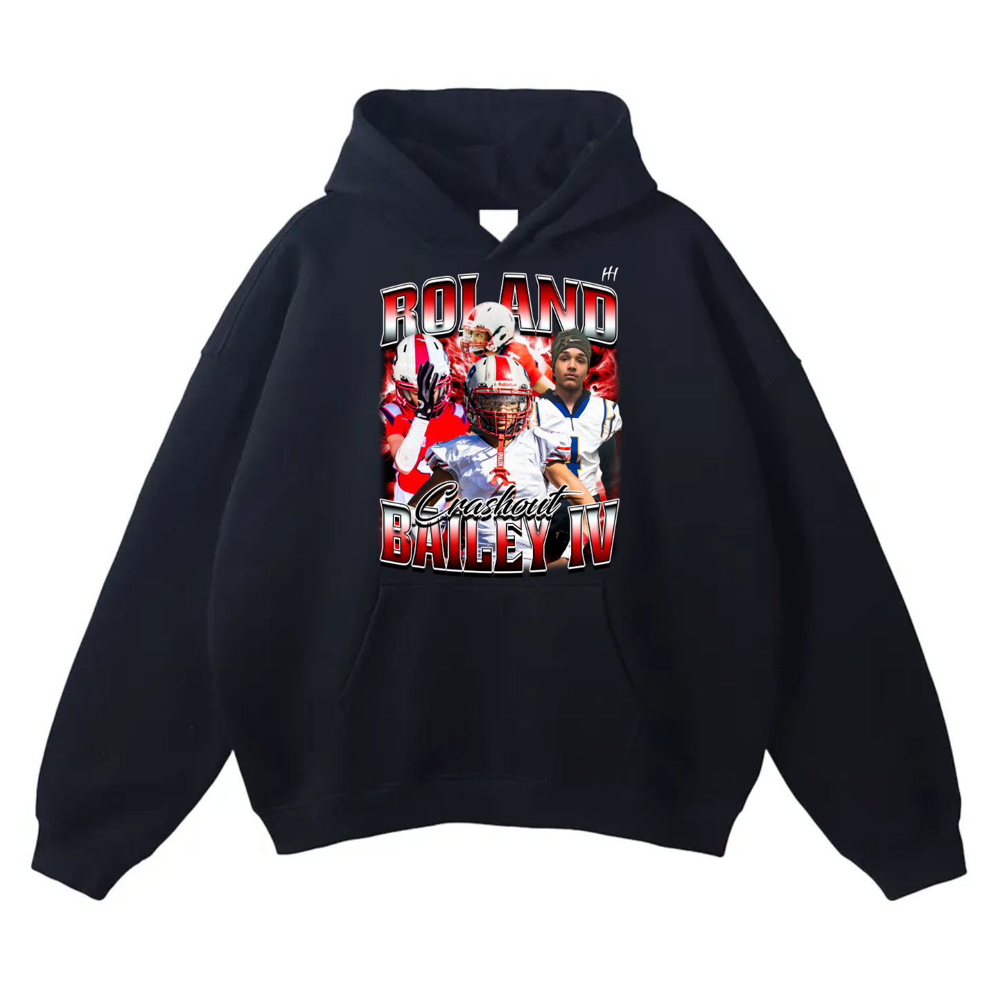 Roland Bailey Oversize Fleeced Hoodie