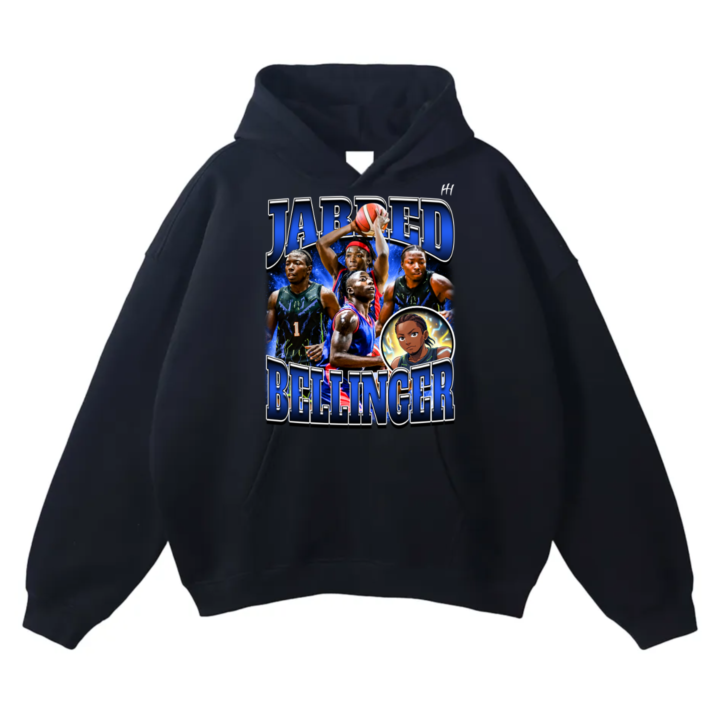 Jarred Bellinger Oversize Fleeced Hoodie
