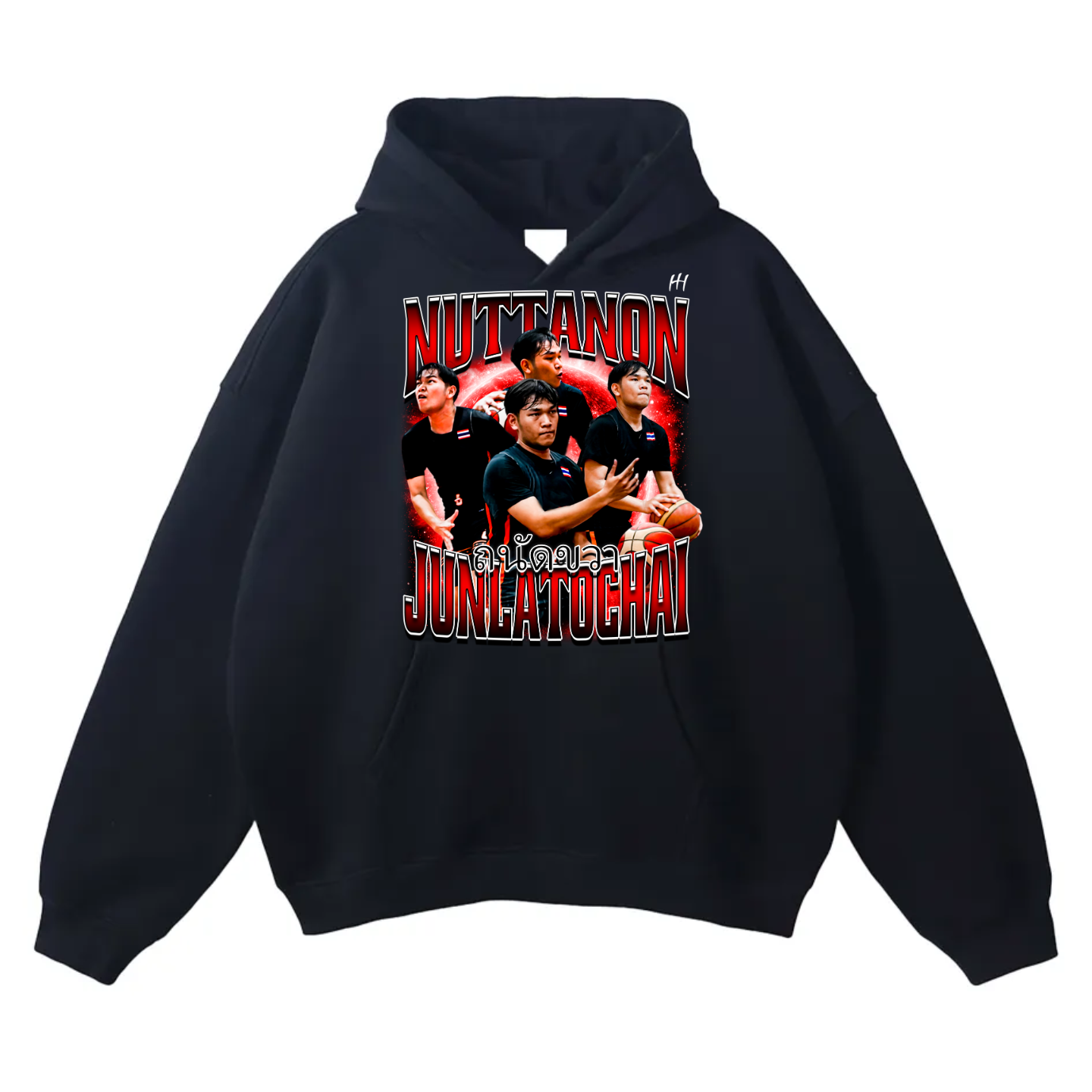 Nuttanon Junlatochai Oversize Fleeced Hoodie