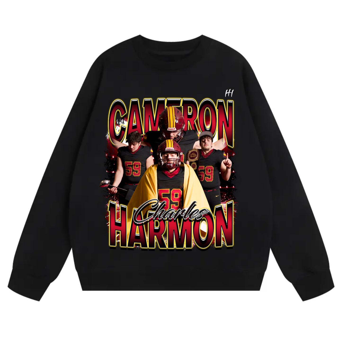 Cameron charles Harmon Heavyweight Crewneck Sweatshirt
