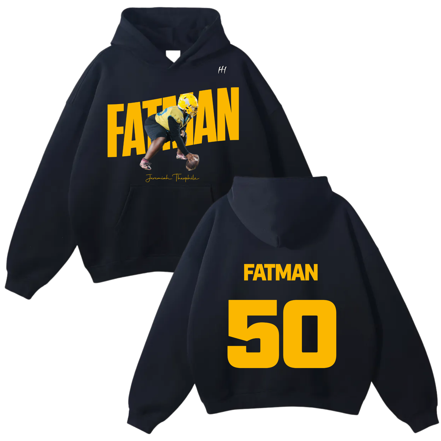 Jeremiah Theophile Oversize Fleeced Hoodie