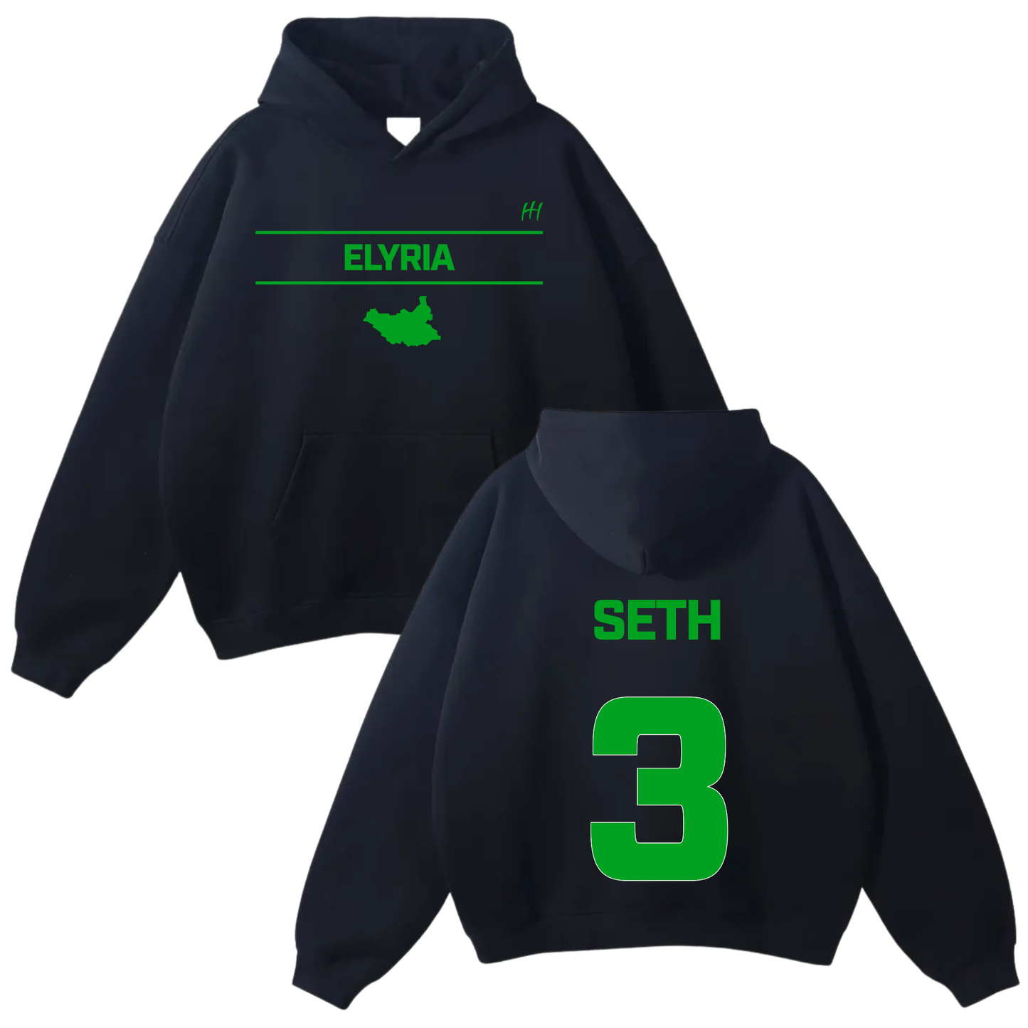 Seth Wilkerson Oversize Fleeced Hoodie