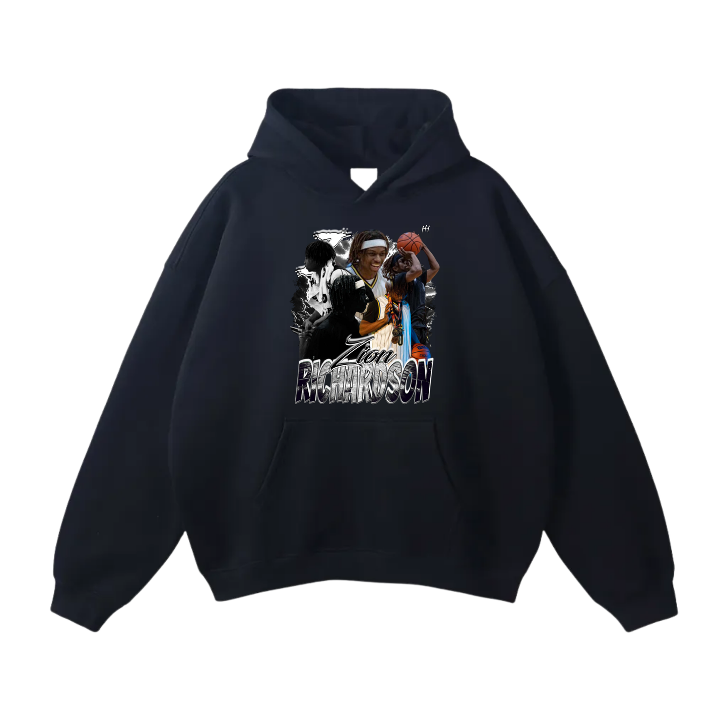 Zion Richardson Oversize Fleeced Hoodie