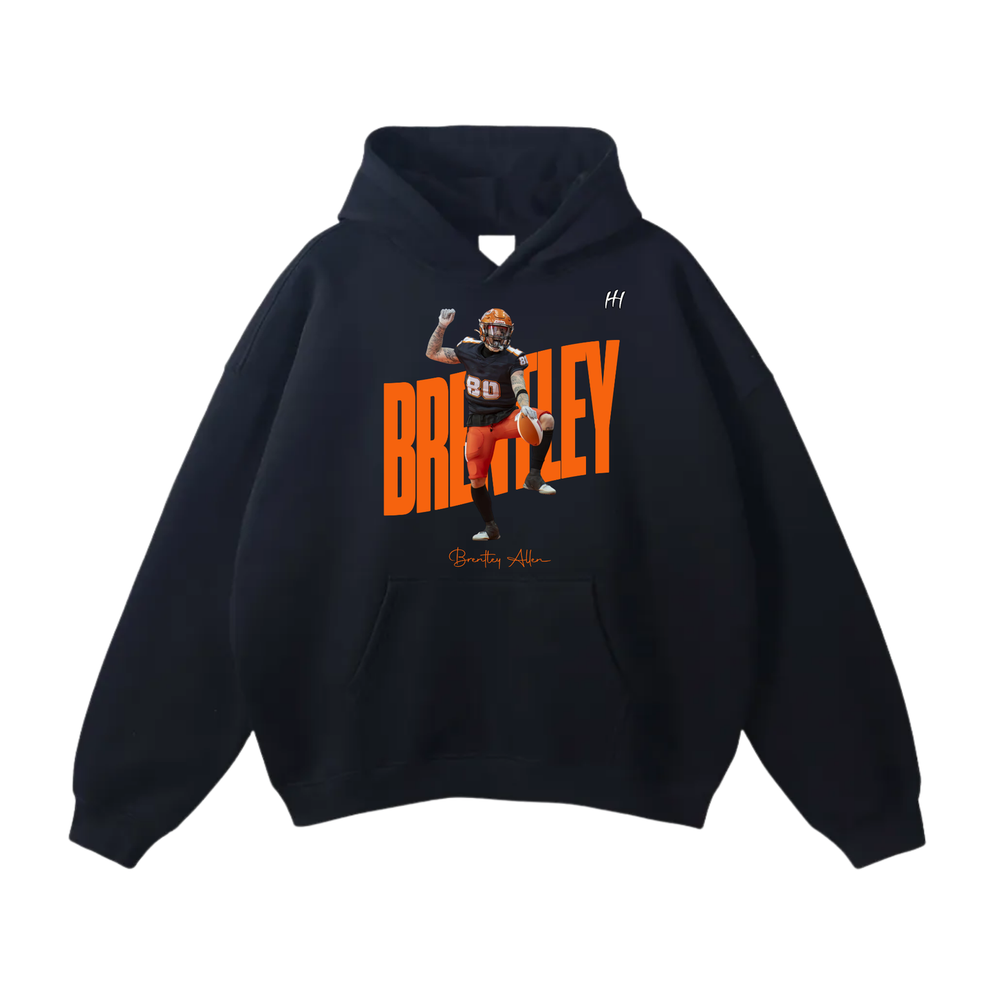 Brentley Allen Oversize Fleeced Hoodie