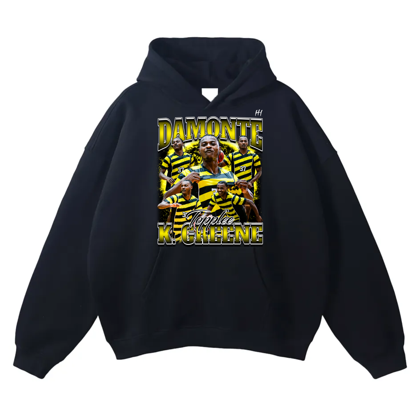 DaMonte K. Greene Oversize Fleeced Hoodie