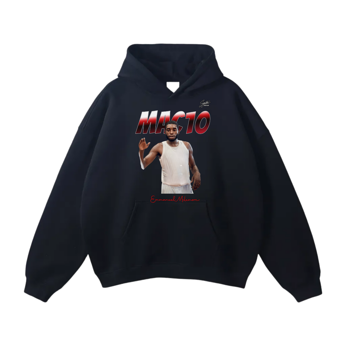 Emmanuel Mclemore Oversize Fleeced Hoodie