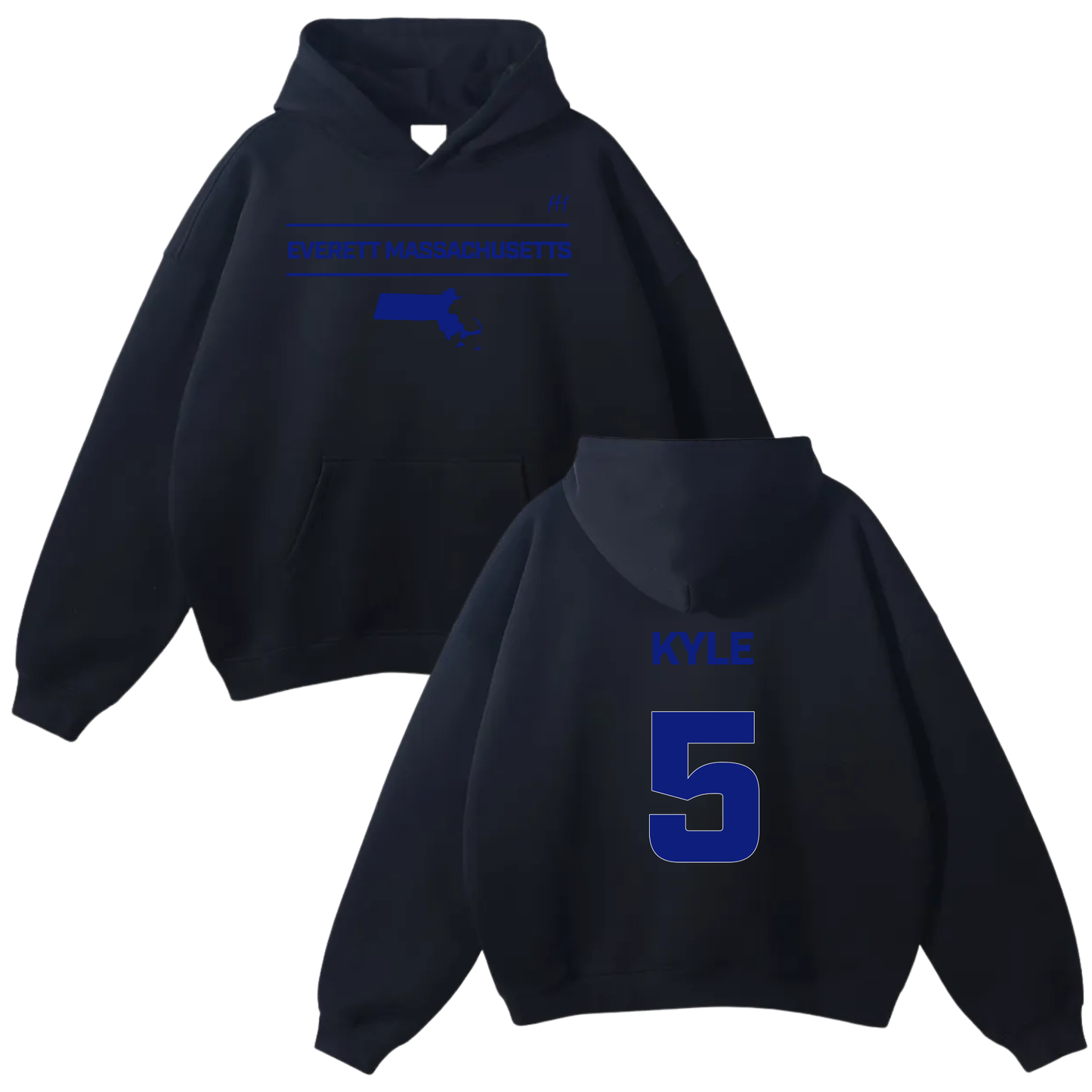 Kyle Alcy Oversize Fleeced Hoodie