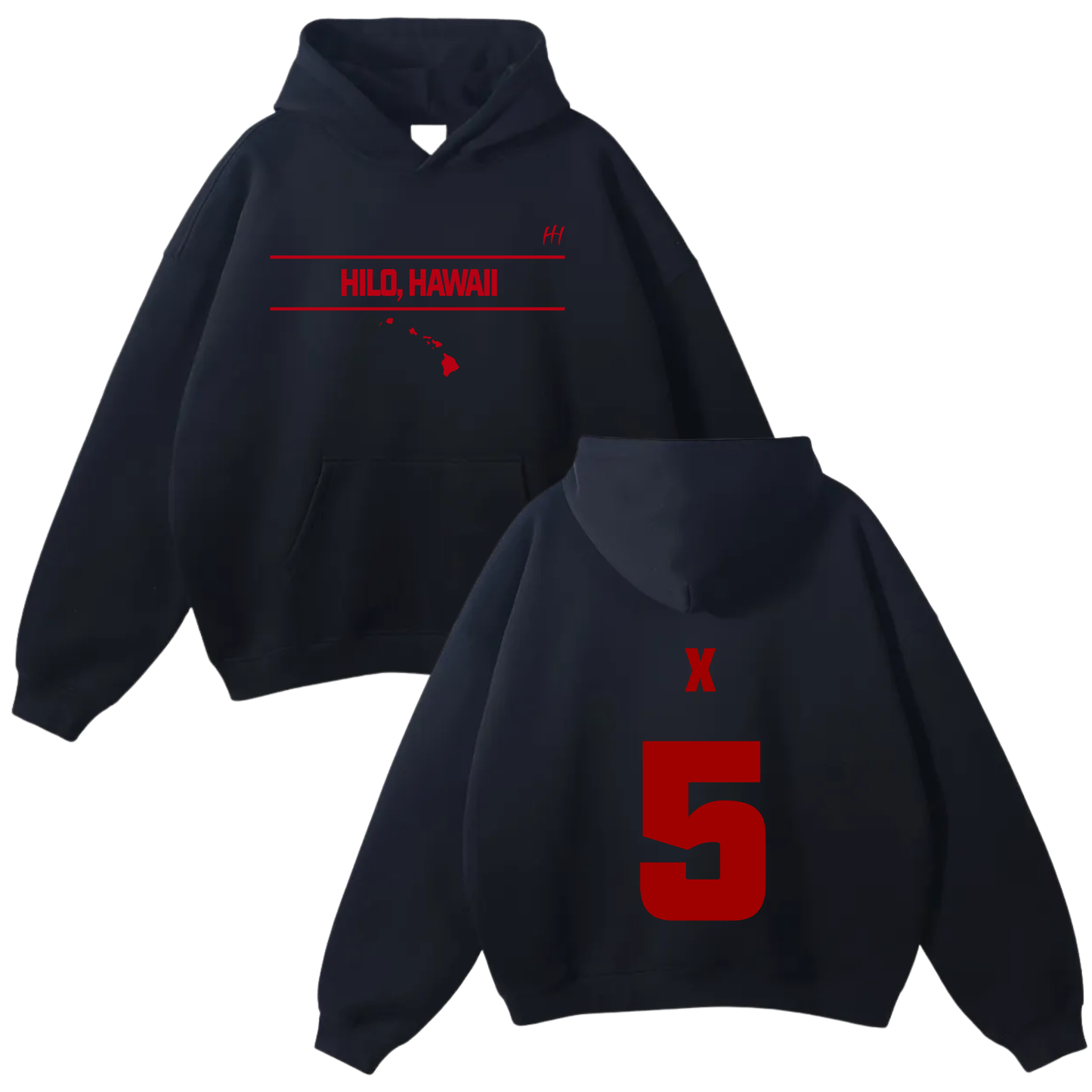 Exodus K. Francisco Oversize Fleeced Hoodie